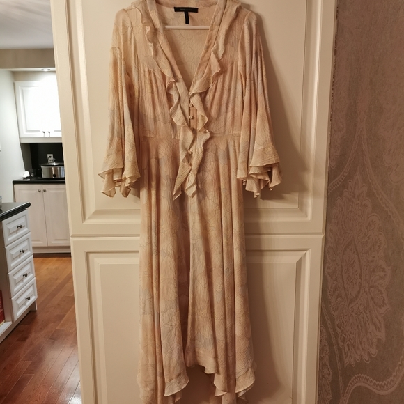 NWOT BCBG MaxAzria silk blend dress - Picture 10 of 13